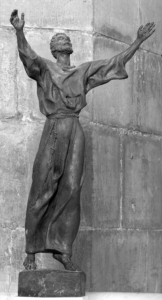 San Francesco d'Assisi (statua) di Tommasi Marcello (sec. XX)