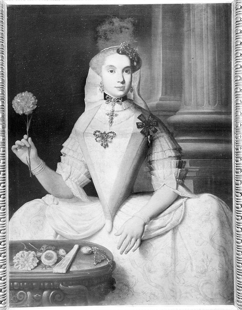 ritratto di donna (dipinto) - ambito Italia settentrionale (terzo quarto sec. XVIII)