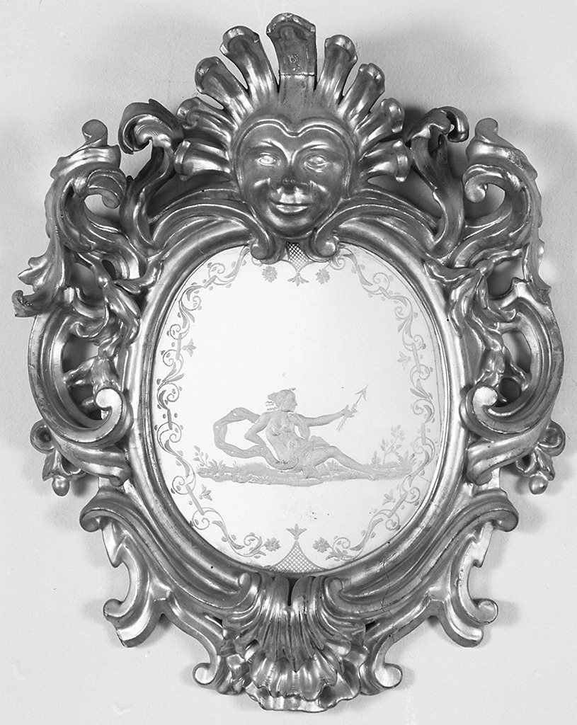 Diana (specchio) - bottega italiana (seconda metà sec. XVIII)