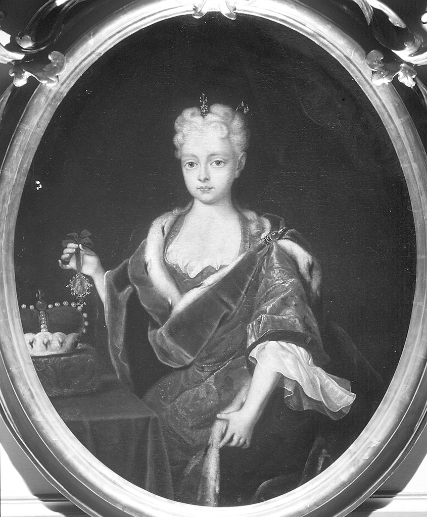 ritratto di principessa (dipinto) - ambito francese (seconda metà sec. XVIII)
