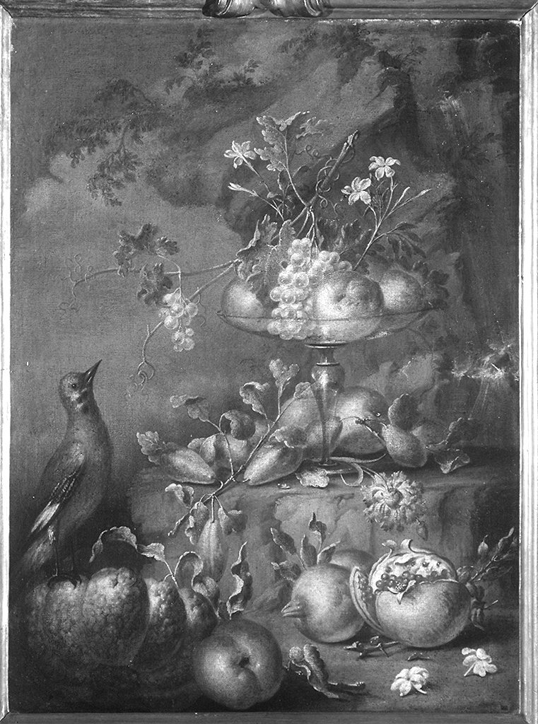natura morta con frutta (dipinto) - ambito Italia settentrionale (sec. XVIII)