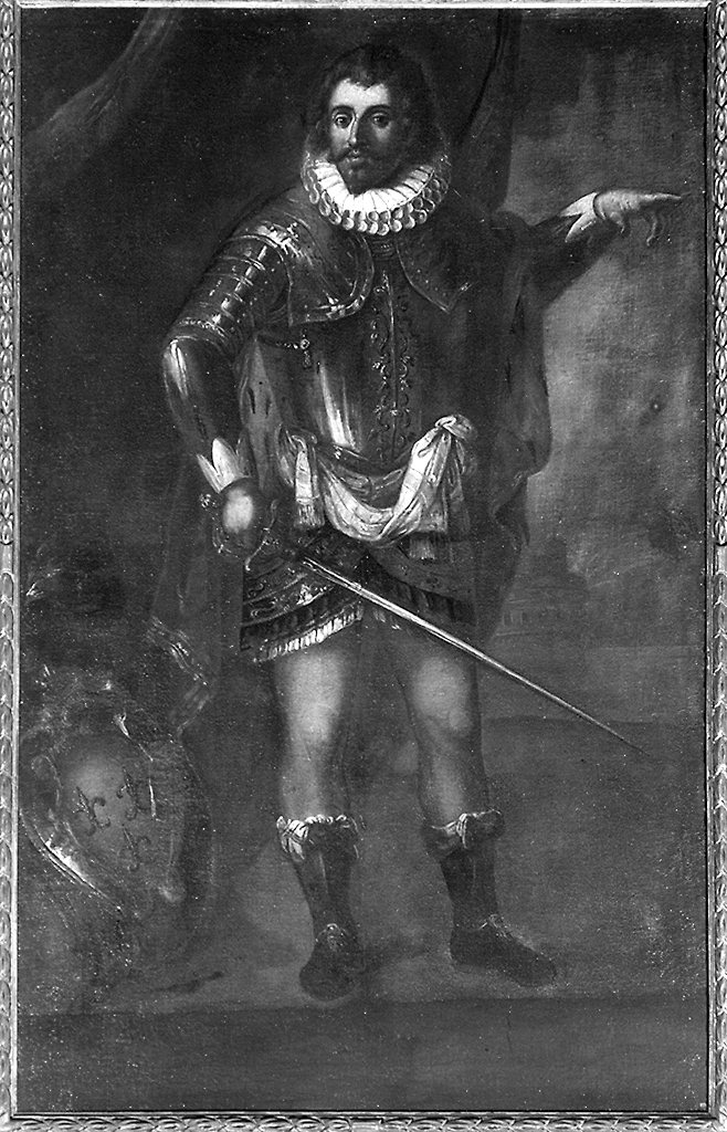 ritratto d'uomo (dipinto) di Mercuri Antonino (fine sec. XVIII)