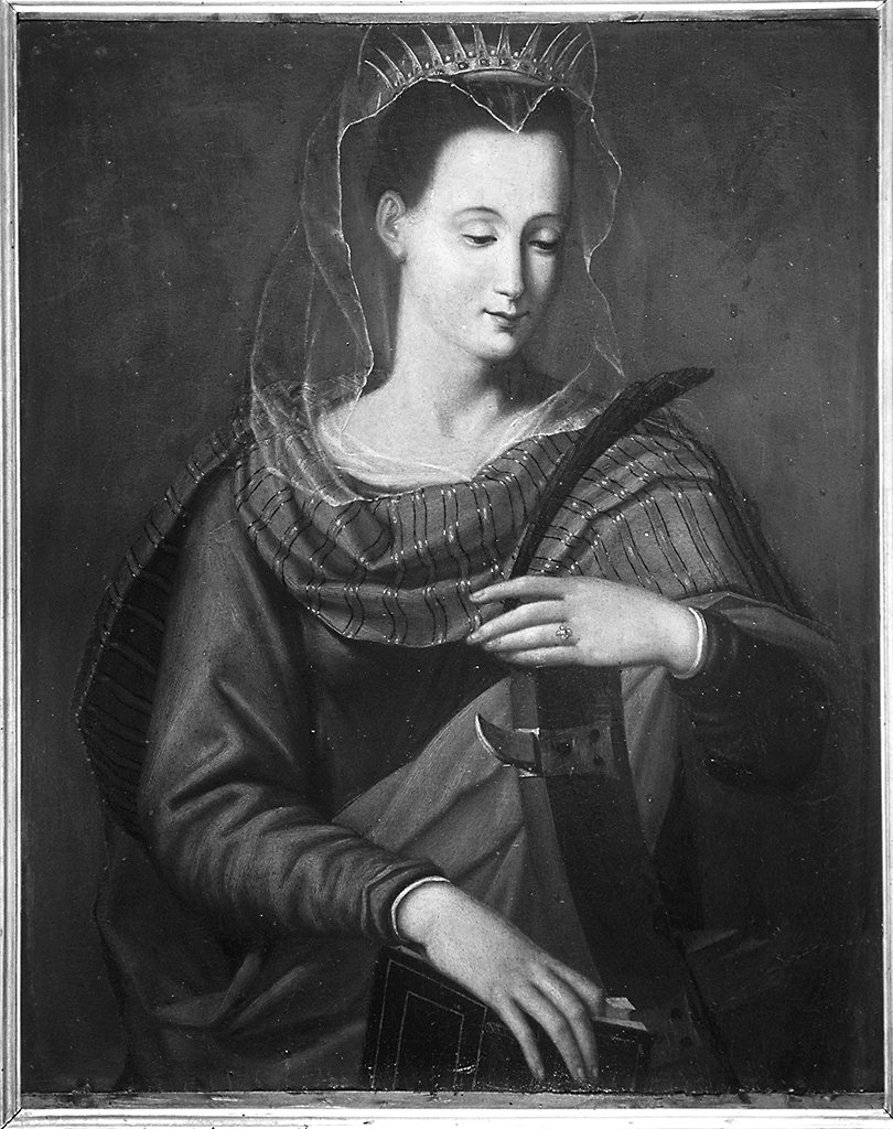 Santa Caterina d'Alessandria (dipinto) - ambito toscano (secc. XVI/ XVII)
