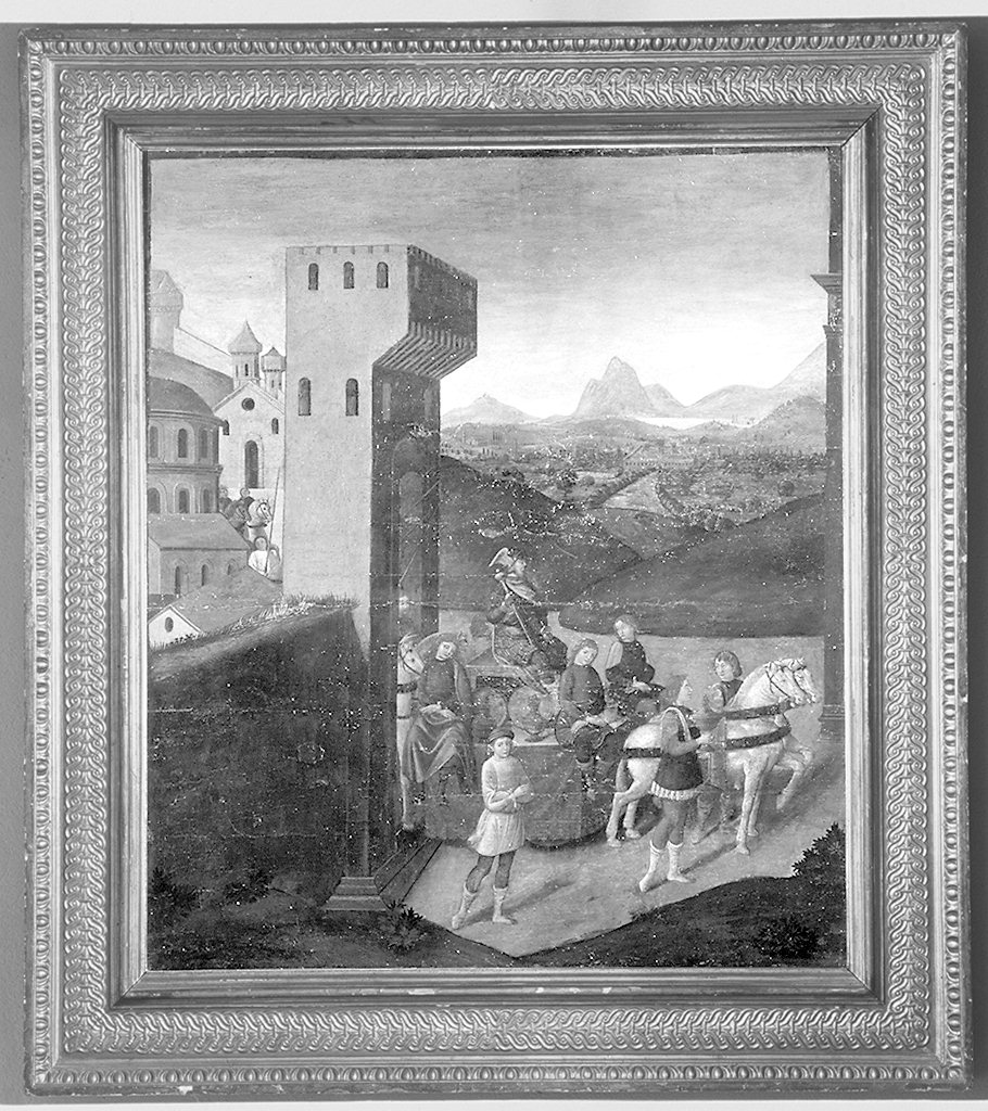 trionfo della Fama (dipinto) - ambito fiorentino (ultimo quarto sec. XV)