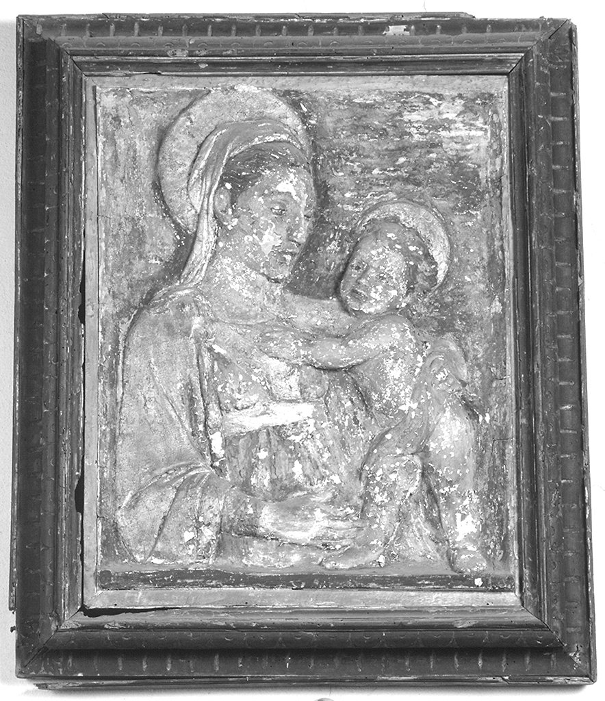 Madonna con Bambino (rilievo) - ambito fiorentino (seconda metà sec. XV)