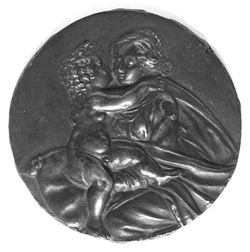 Madonna con Bambino (placchetta) - bottega Europa nord-occidentale (sec. XVII)