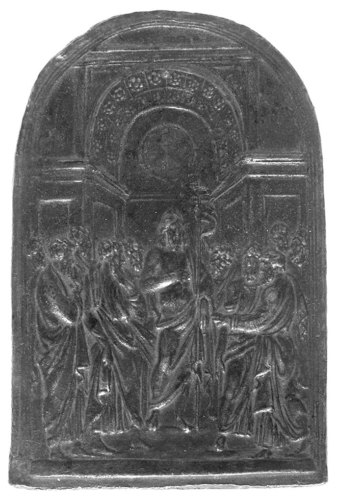 incredulità di San Tommaso (placchetta) - bottega italiana (sec. XVI)