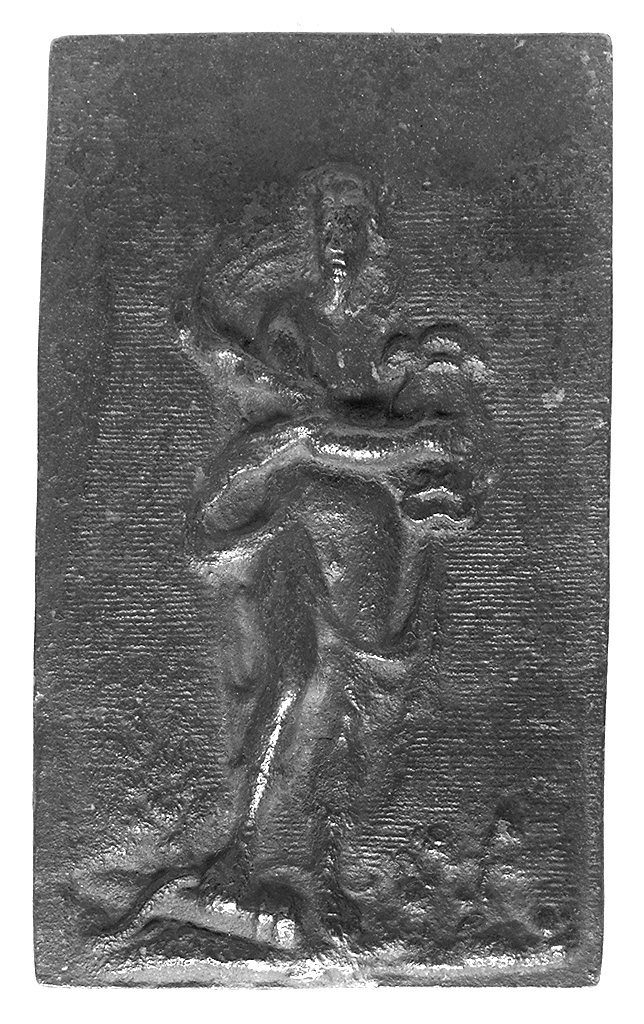 figura femminile (placchetta) - bottega italiana (sec. XVI)