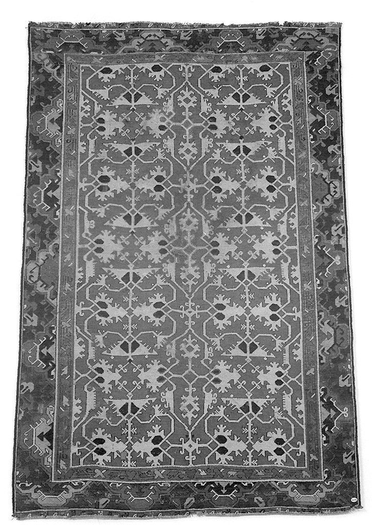 tappeto - manifattura di Ushak (secc. XVI/ XVII)