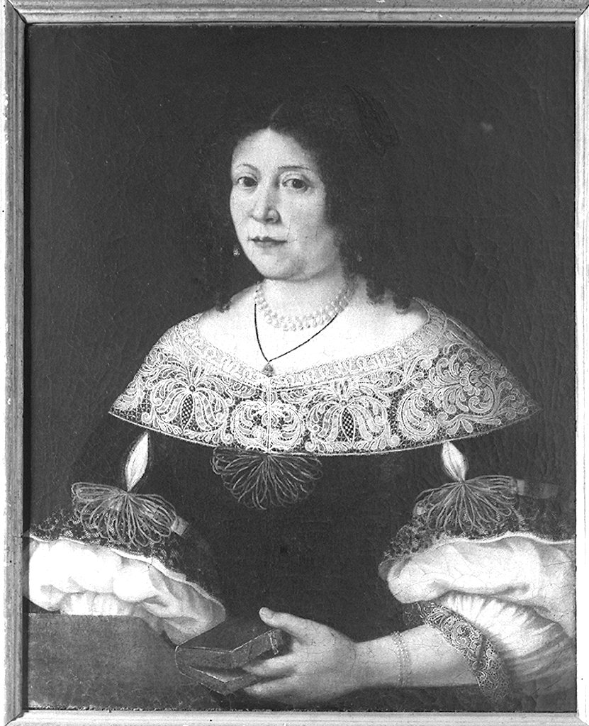 ritratto di donna (dipinto) - ambito Italia settentrionale (fine sec. XVII)