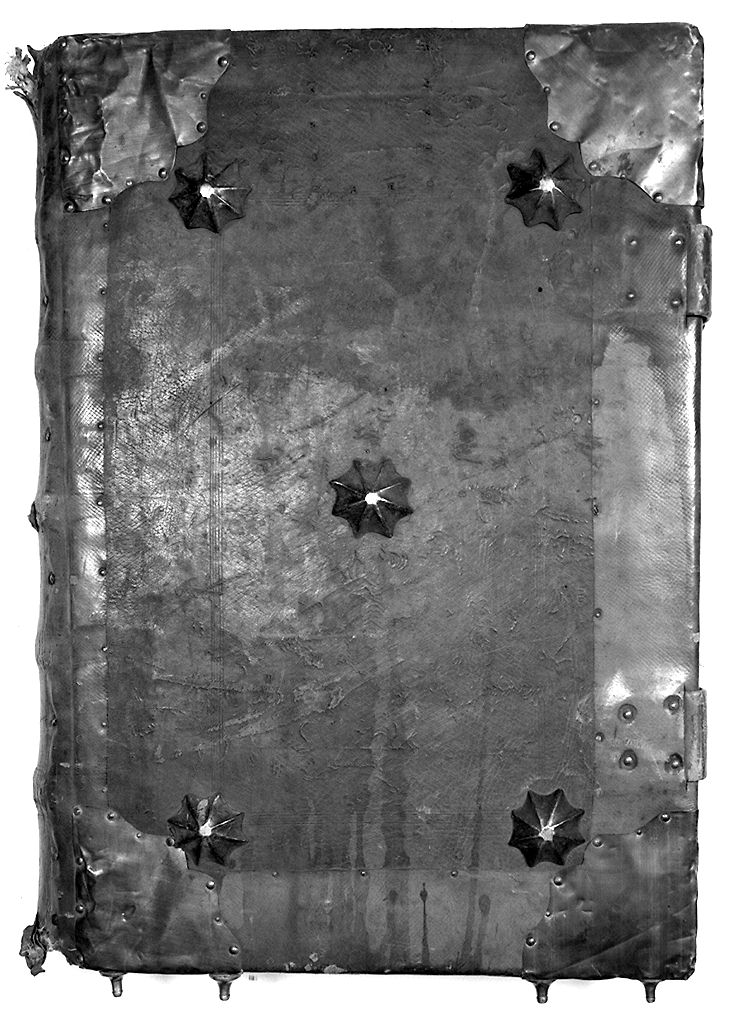 coperta di libro liturgico - produzione fiorentina (fine sec. XVI)