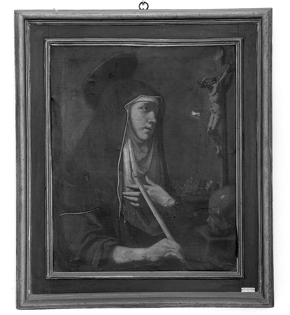ritratto di suora (dipinto) - ambito fiorentino (metà sec. XVII)