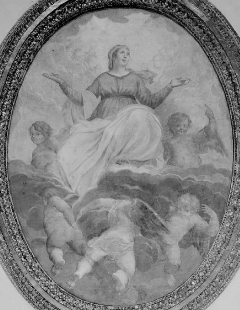 Madonna in gloria (dipinto) - ambito italiano (sec. XVII)
