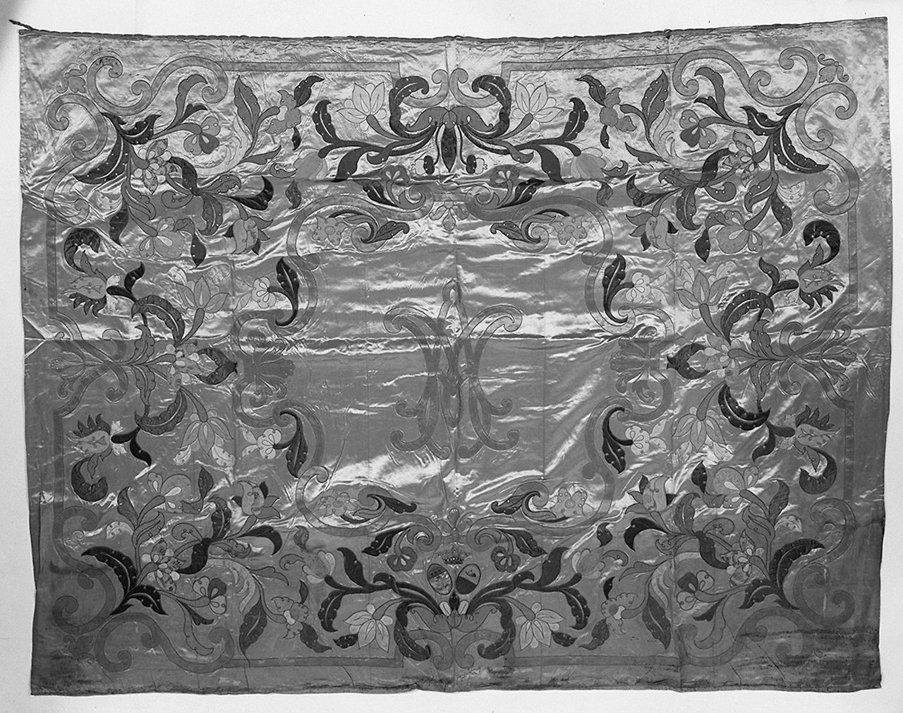 cortina - manifattura toscana (prima metà sec. XX)
