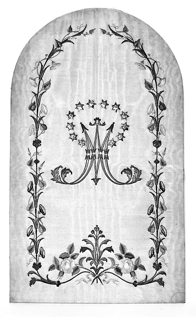coperta di immagine sacra - manifattura fiorentina (sec. XIX)