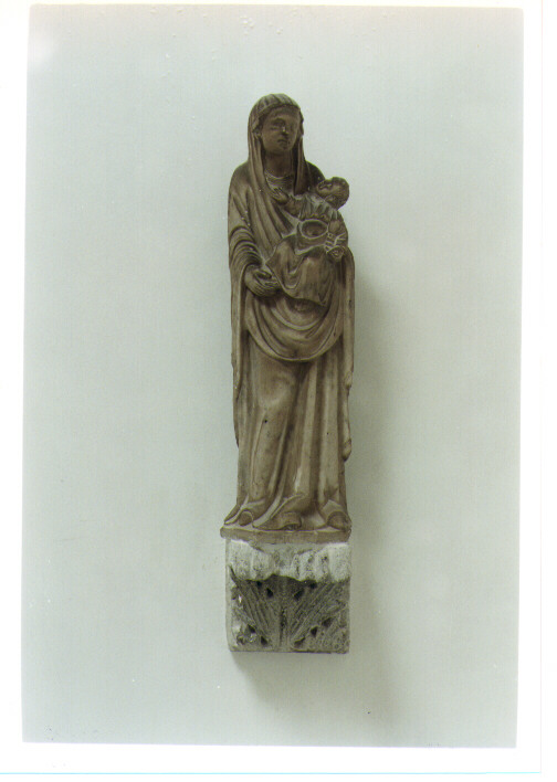 Madonna con Bambino (statua) - bottega napoletana (metà sec. XIV)