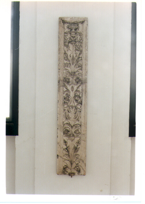 lesena, frammento di Malvito Tommaso (fine/inizio secc. XV/ XVI)