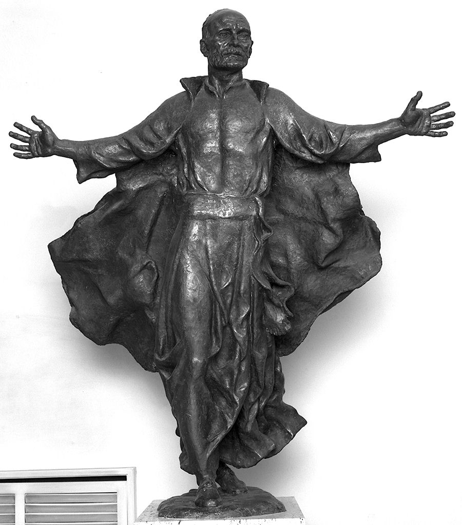 San Giuseppe Calasanzio (statua) di Tommasi Marcello (sec. XX)