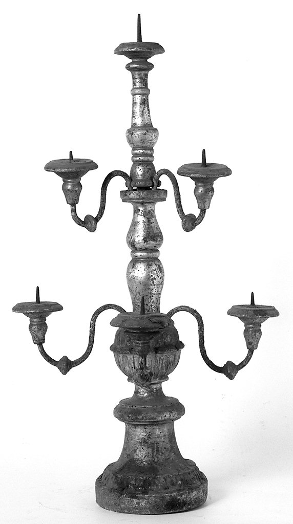 candeliere, serie - produzione lucchese (prima metà sec. XIX)