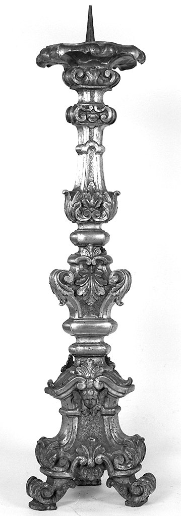 candelabro, serie - produzione lucchese (seconda metà sec. XVIII)