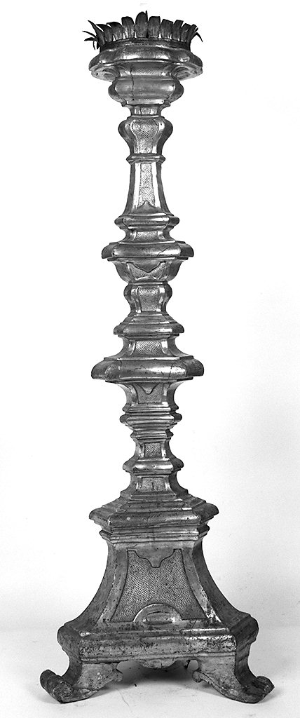 candeliere, serie - produzione lucchese (prima metà sec. XVIII)