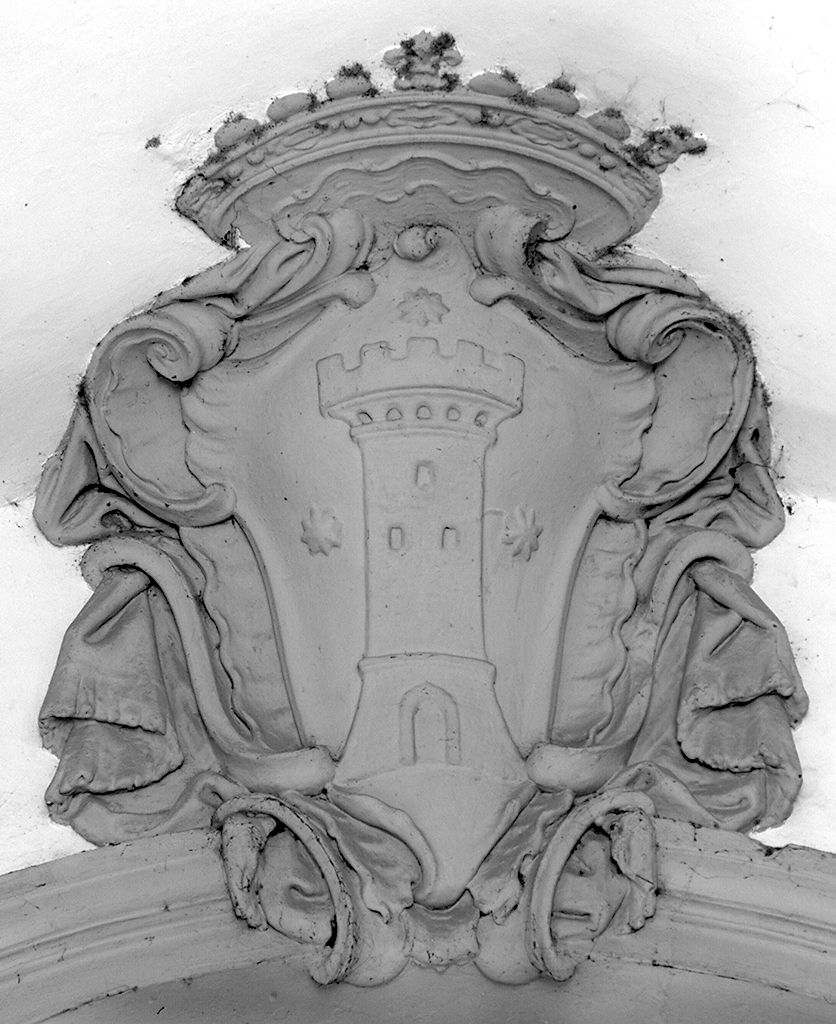 stemma gentilizio della famiglia Torrigiani, stemma gentilizio (rilievo) - manifattura toscana (sec. XVIII)