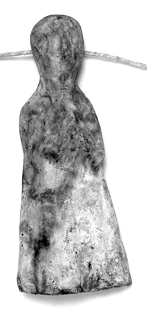 busto di figura orante (ex voto antropomorfo) - valdelsano (secc. XVII/ XVIII)