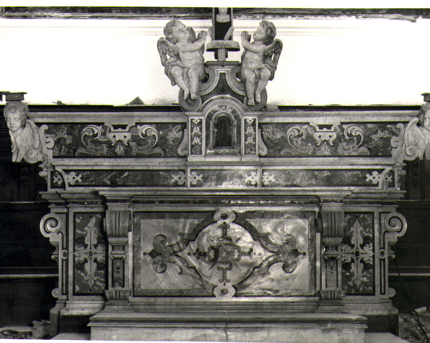 altare maggiore - bottega napoletana (sec. XVIII)