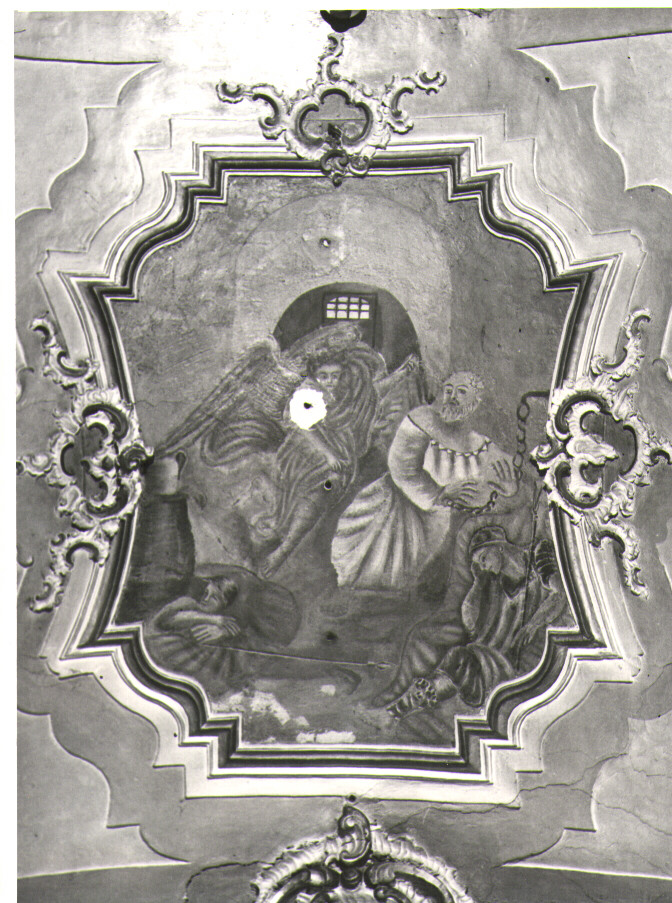 San Pietro liberato dal carcere (dipinto, elemento d'insieme) - bottega molisana (metà sec. XIX)