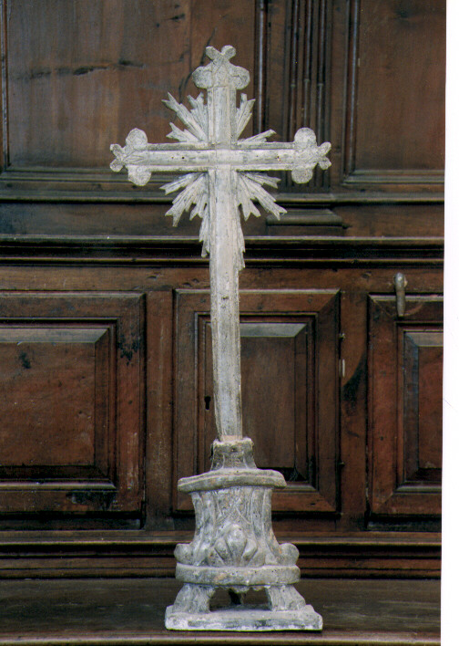croce d'altare - bottega molisana (inizio sec. XIX)