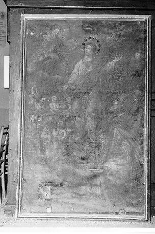 Immacolata Concezione e San Remigio (dipinto) - ambito italiano (sec. XVII)