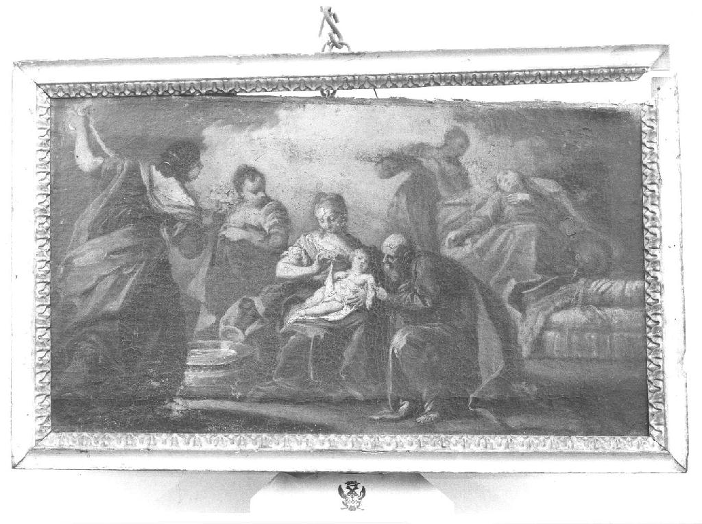 nascita di Maria Vergine (dipinto, opera isolata) - ambito ligure (sec. XVII)