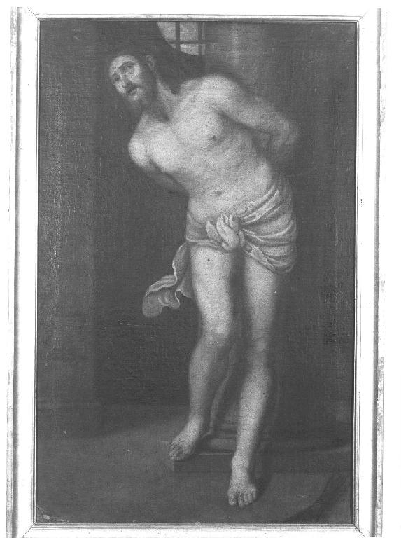 Cristo alla colonna (dipinto, opera isolata) - ambito ligure (sec. XVII)