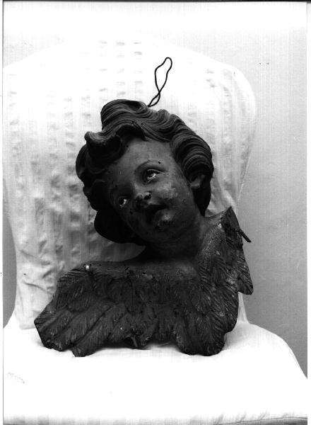 cherubino (scultura) di Maragliano Anton Maria (inizio sec. XVIII)