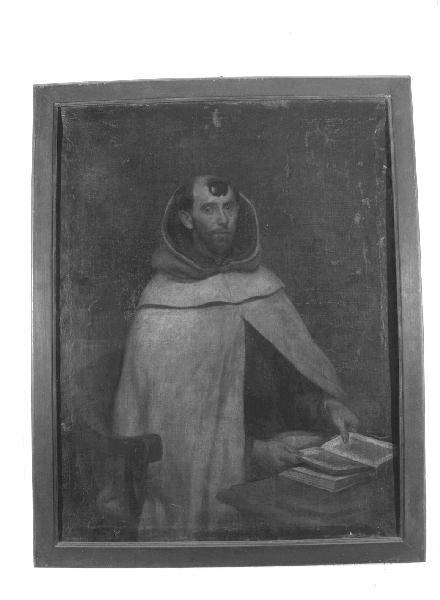 Padre carmelitano (dipinto) - ambito genovese (sec. XVIII)