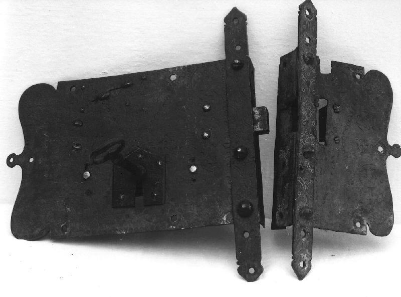serratura - bottega genovese (secc. XV/ XVI)