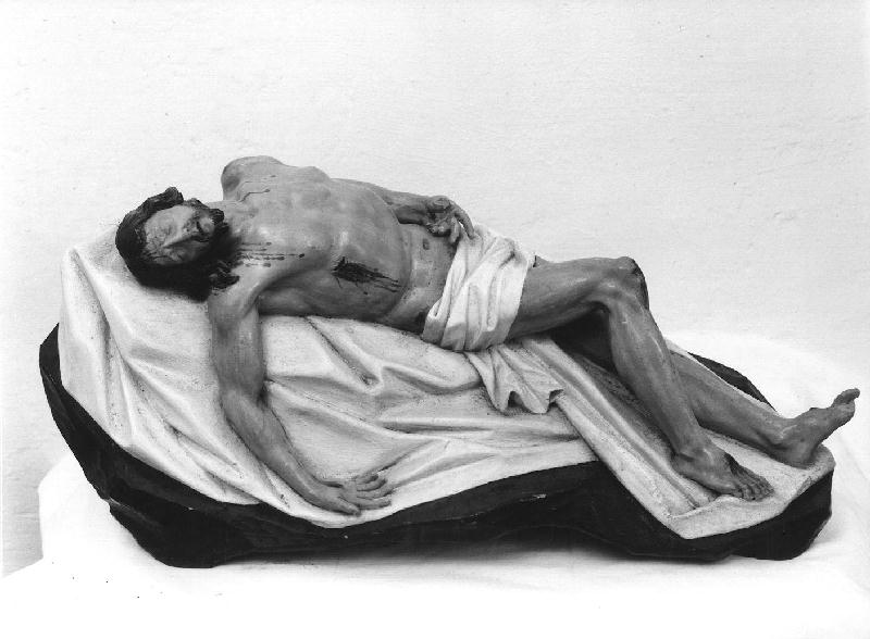 Cristo morto (scultura) - bottega genovese (secc. XVIII/ XIX)