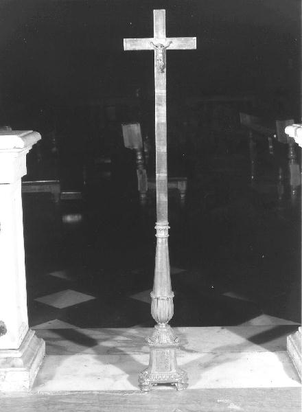 croce d'altare - bottega genovese (secc. XIX/ XX)