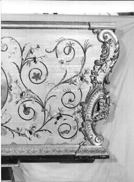 cornice di paliotto, elemento d'insieme - bottega ligure (secc. XIX/ XX)