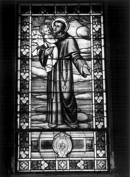 vetrata, coppia di De Matteis Ulisse (attribuito), De Matteis Sergio (attribuito) (inizio sec. XX)