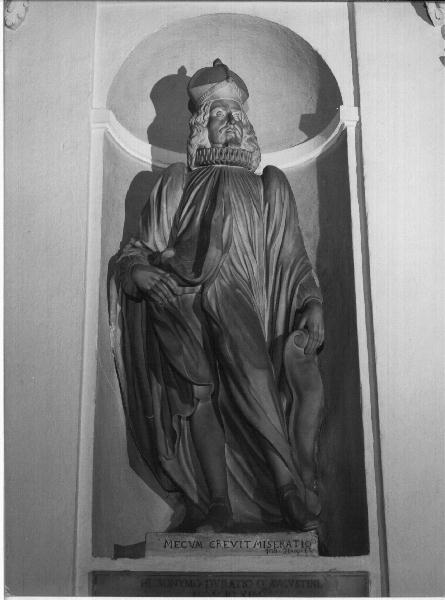Geronimo Durazzo (statua, elemento d'insieme) - PRODUZIONE LIGURE (sec. XVII)