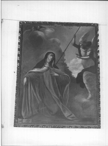 Santa Teresa d'Avila (dipinto, opera isolata) - ambito ligure (ultimo quarto sec. XVII)