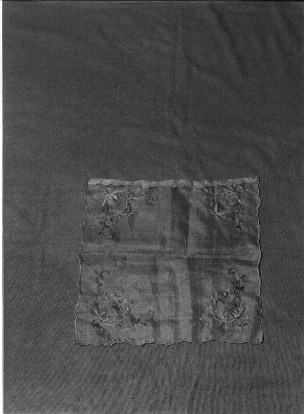 motivi decorativi vegetali (tessuto, coppia) - manifattura ligure (metà sec. XIX)