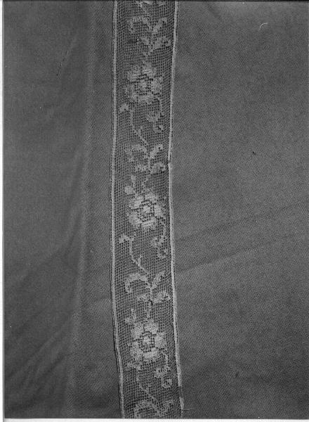 motivi decorativi floreali (tessuto, opera isolata) - manifattura ligure (sec. XIX)