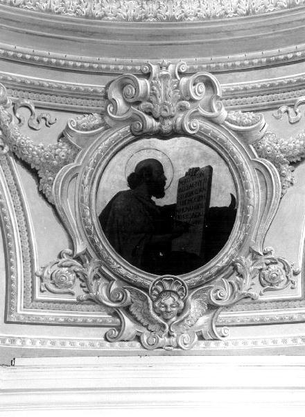 SAN LUCA (dipinto, elemento d'insieme) di Fava Nicolò (terzo quarto sec. XIX)