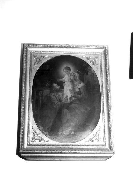 Sacra Famiglia a Nazaret (dipinto, elemento d'insieme) - ambito genovese (secc. XIX/ XX)