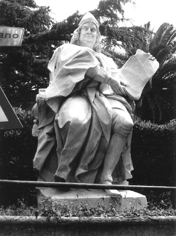 Antonio Invrea (statua, elemento d'insieme) - bottega ligure (secc. XVII/ XVIII)