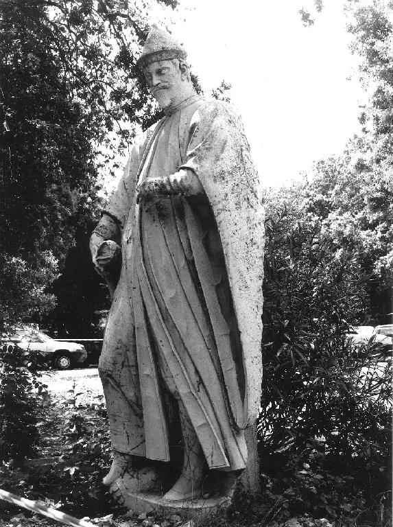 figura maschile (statua, opera isolata) - bottega ligure (metà sec. XVII)