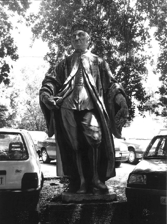 figura maschile (statua, opera isolata) - bottega ligure (seconda metà sec. XVII)