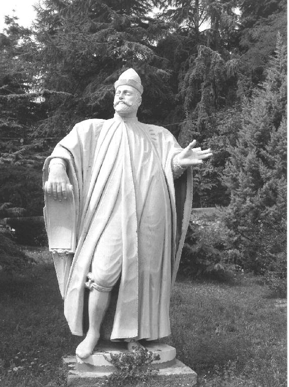 figura maschile (statua, opera isolata) - bottega ligure (metà sec. XVII)